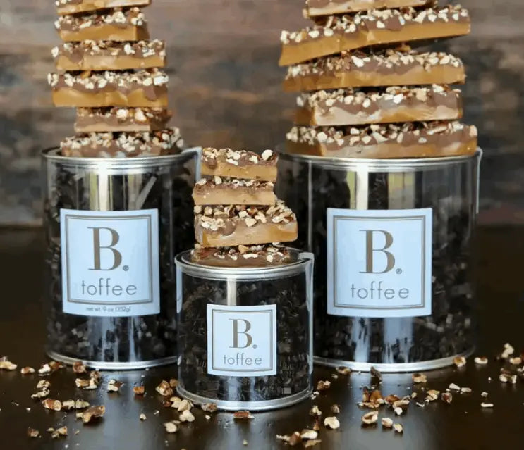 B. Toffee 3oz Signature Toffee Canisters Home Crush