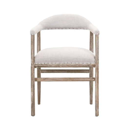 Framework Arm Chair Brushed Gray Oak Home Crush