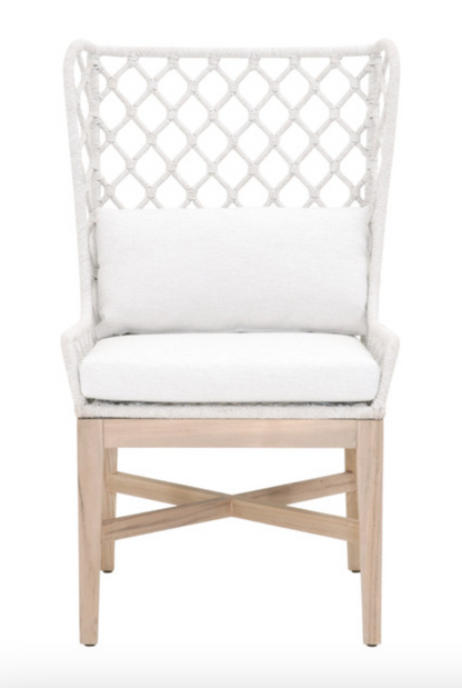 Lattis Outdoor Wing Chair