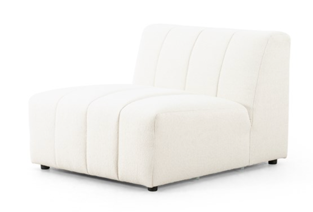 Langham Channeled Armless Piece sectional