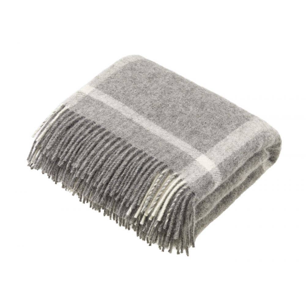 Bronte Moon Undyed Pure New Wool Throw