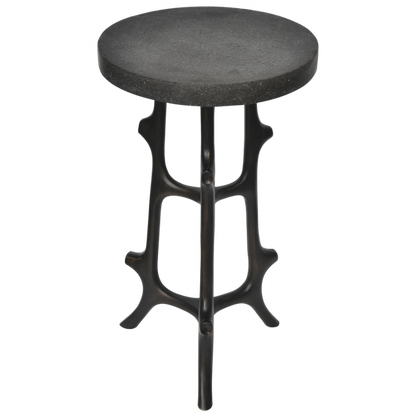 Brooklyn Side Table Antique Bronze