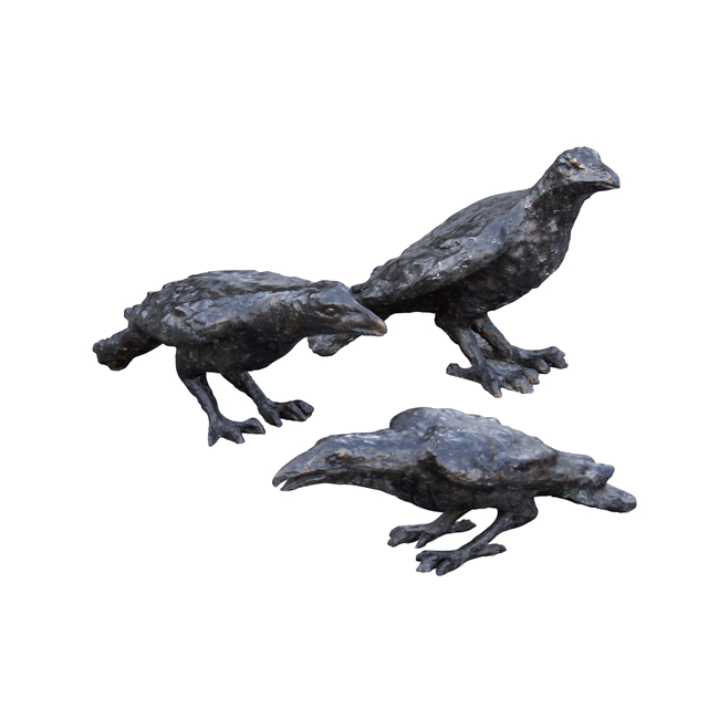 Ravens Sculpture