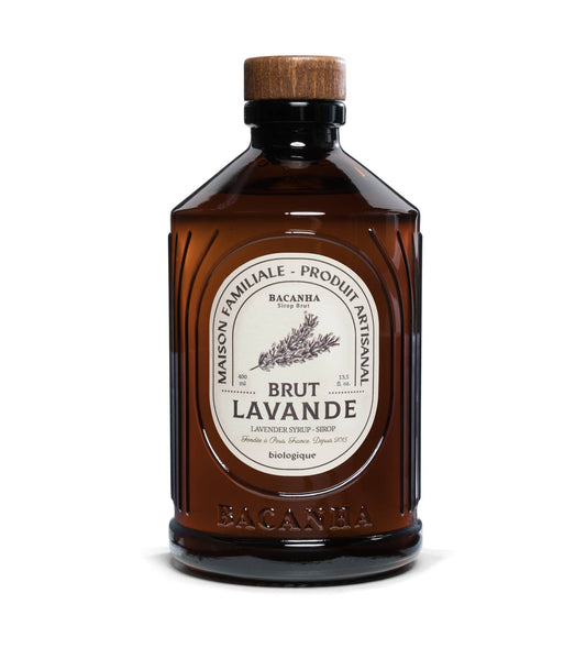 Raw Lavender Syrup - Organic - 400ml - 13,5 fl. oz.
